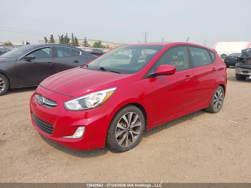2017 Hyundai Accent, Викрадення, IAAI, VIN KMHCT5AE0HU340454 — фото 2
