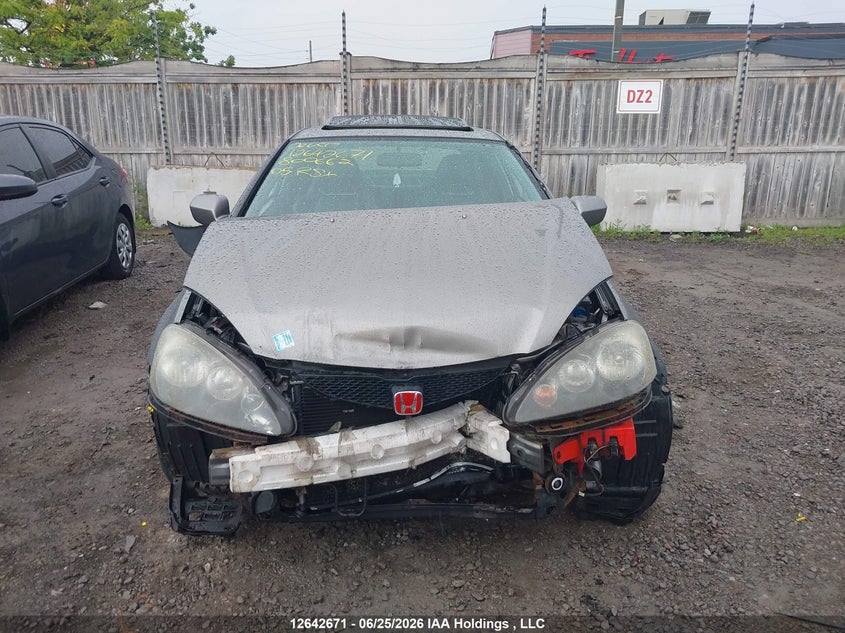 2005 Acura Rsx VIN: JH4DC53075S800662 Lot: 12642671