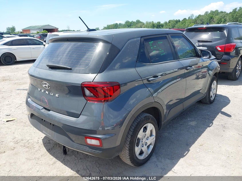 Vin: kmhrb8a32su348561, lot: 3043764, hyundai venue essential 20254