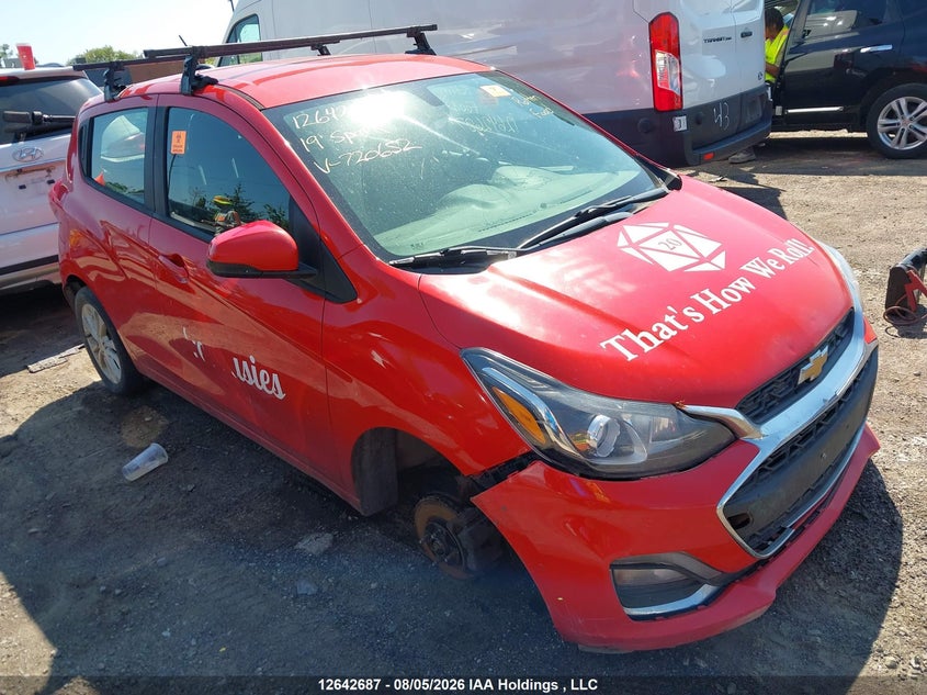 Vin: kl8cc6sa4kc720652, lot: 3043776, chevrolet spark 1lt manual 2019 img_1