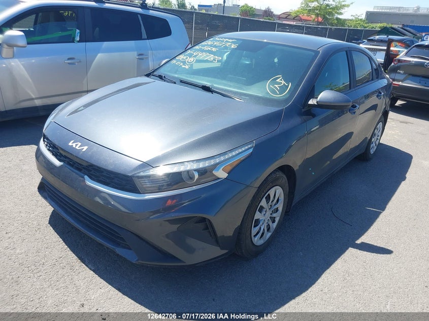 2022 Kia Forte, Затопление, IAAI, VIN 3KPF24AD1NE449733 — фото 2