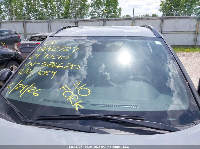 2024 Nissan Kicks Sr VIN: 3N1CP5DV8RL526620 Lot: 12642727