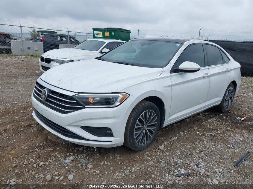 2019 Volkswagen Jetta Sel Premium, Theft Recovery, IAAI, VIN 3VWG57BU4KM135231 — photo 2