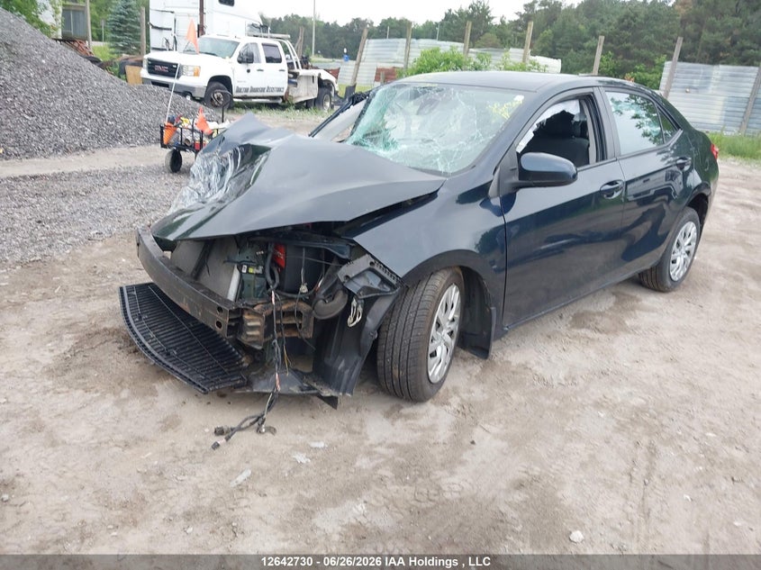 2017 Toyota Corolla, Front, IAAI, VIN 2T1BURHE2HC755377 — photo 2