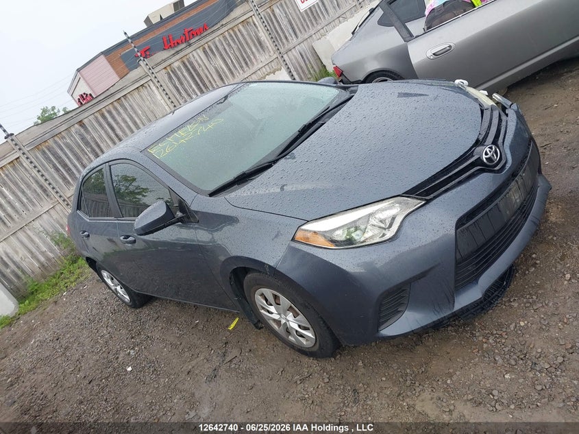2014 TOYOTA COROLLA SEDAN 1.8L I-4 DOHC, VVT, 132HP