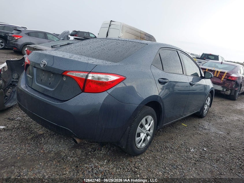 2014 TOYOTA COROLLA SEDAN 1.8L I-4 DOHC, VVT, 132HP