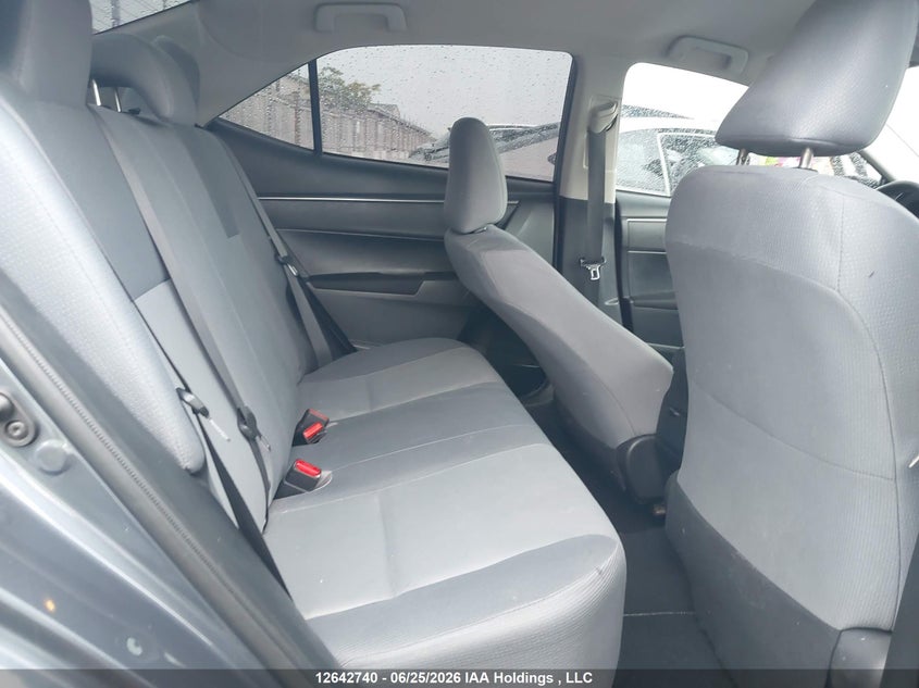 2014 TOYOTA COROLLA SEDAN 1.8L I-4 DOHC, VVT, 132HP
