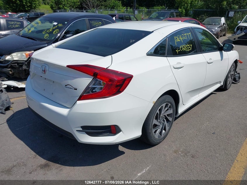 Vin: 2hgfc2e54gh028537, lot: 3043869, honda civic lx 20164