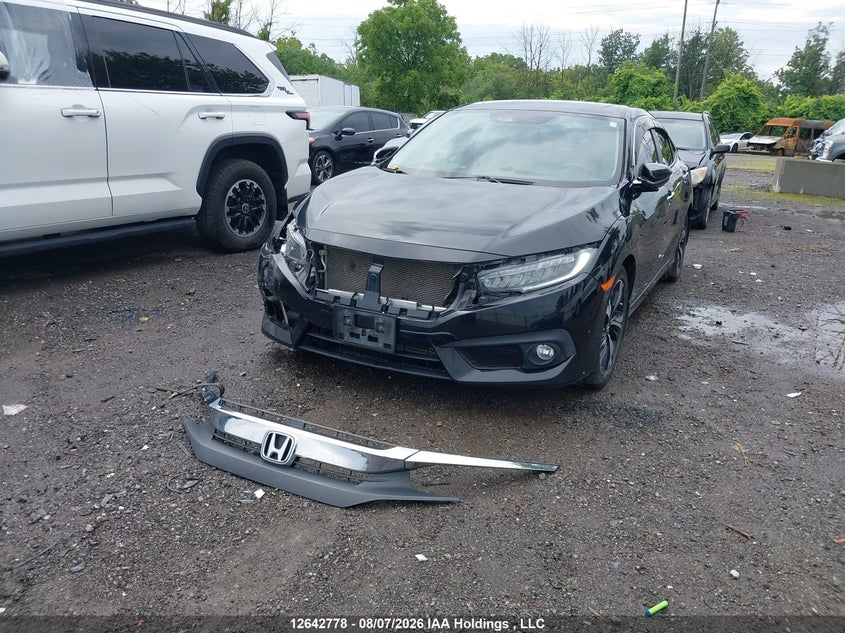 2016 Honda Civic, Front, IAAI, VIN 2HGFC1F92GH107667 — photo 2