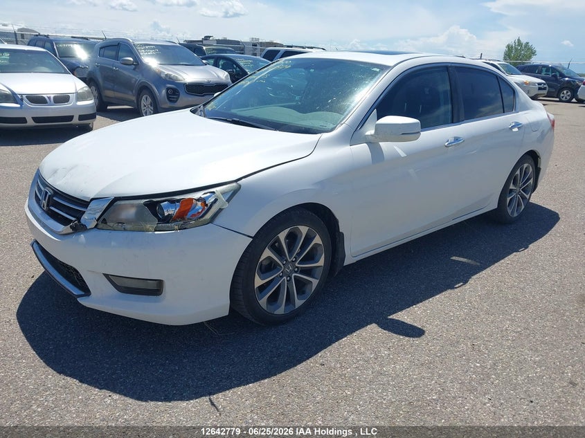 Vin: 1hgcr2f56fa809010, lot: 3043871, honda accord sport 20152
