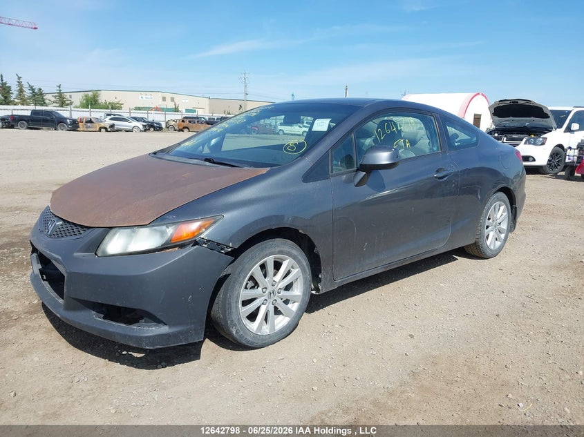 2012 Honda Civic, Front, IAAI, VIN 2HGFG3B40CH006759 — photo 2