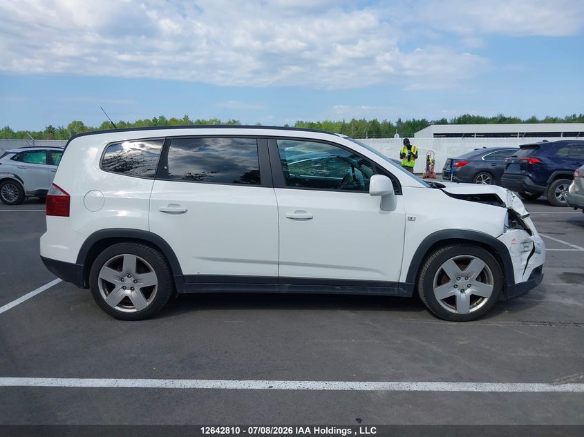 2012 CHEVROLET ORLANDO SPORT UTILITY VEHICLE 2.4L I4 FI DOHC 16V NF4