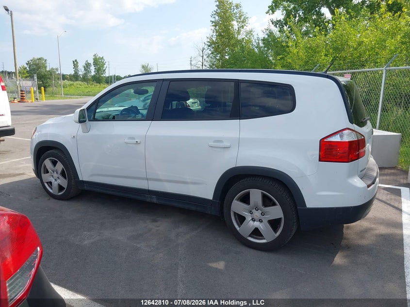 2012 CHEVROLET ORLANDO SPORT UTILITY VEHICLE 2.4L I4 FI DOHC 16V NF4