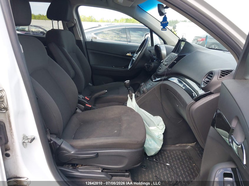 2012 CHEVROLET ORLANDO SPORT UTILITY VEHICLE 2.4L I4 FI DOHC 16V NF4