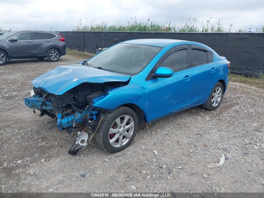 2011 Mazda 3, Front, IAAI, VIN JM1BL1VF0B1373989 — photo 2