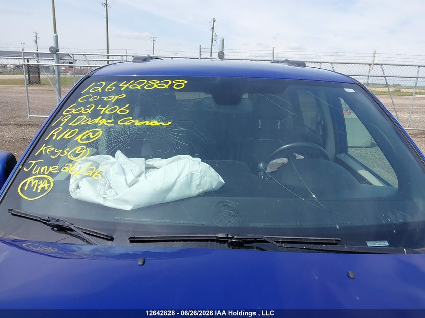 2019 Dodge Grand Caravan Cvp/Sxt VIN: 2C4RDGBG2KR602406 Lot: 12642828