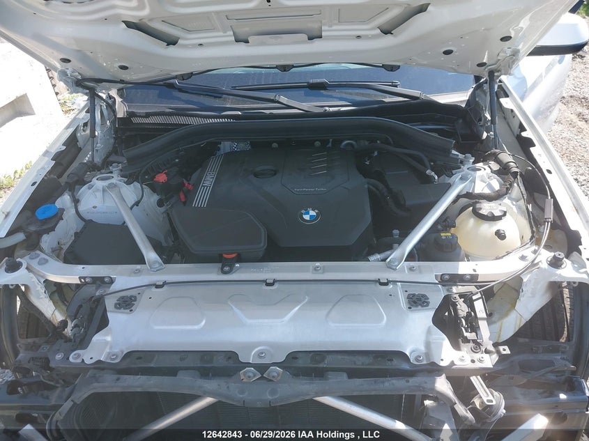 2022 BMW X3 SPORT UTILITY VEHICLE 2.0L I-4 DI, DOHC, VVT, TURBO, 248HP