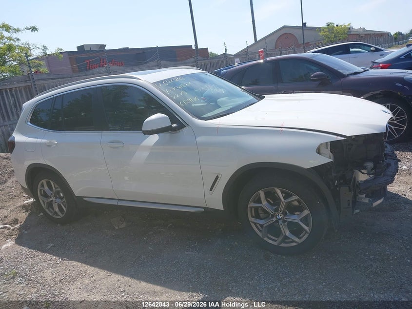 2022 BMW X3 SPORT UTILITY VEHICLE 2.0L I-4 DI, DOHC, VVT, TURBO, 248HP