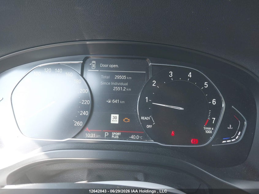 2022 BMW X3 SPORT UTILITY VEHICLE 2.0L I-4 DI, DOHC, VVT, TURBO, 248HP