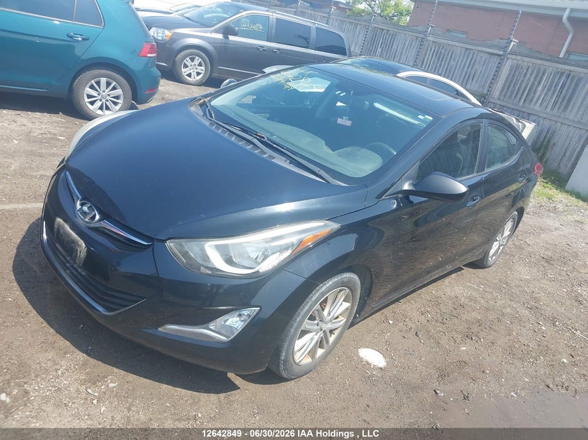 Vin: kmhdh4ae3fu244749, lot: 3043943, hyundai elantra se/sport/limited 20152