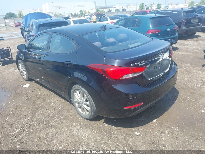 Vin: kmhdh4ae3fu244749, lot: 3043943, hyundai elantra se/sport/limited 20153