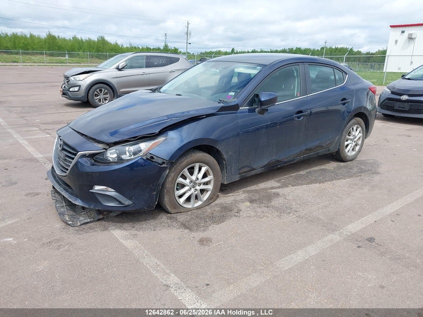 Vin: 3mzbm1v74fm222410, lot: 3043956, mazda 3 touring 20152