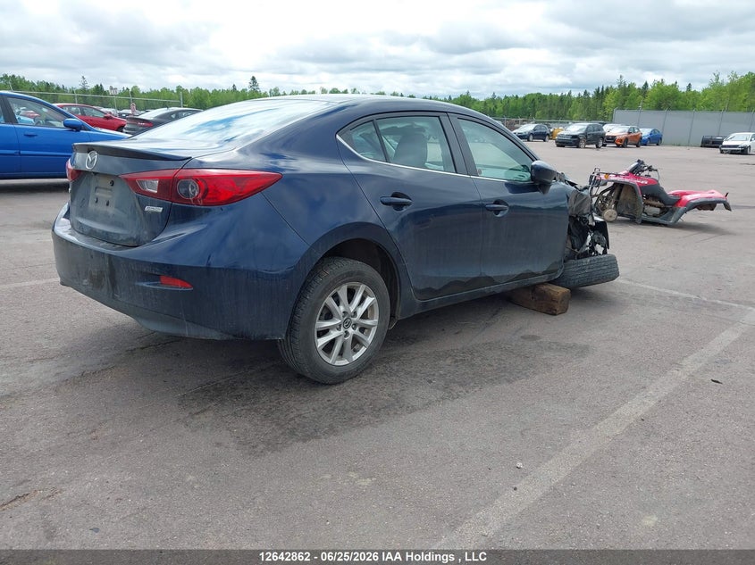 Vin: 3mzbm1v74fm222410, lot: 3043956, mazda 3 touring 20154