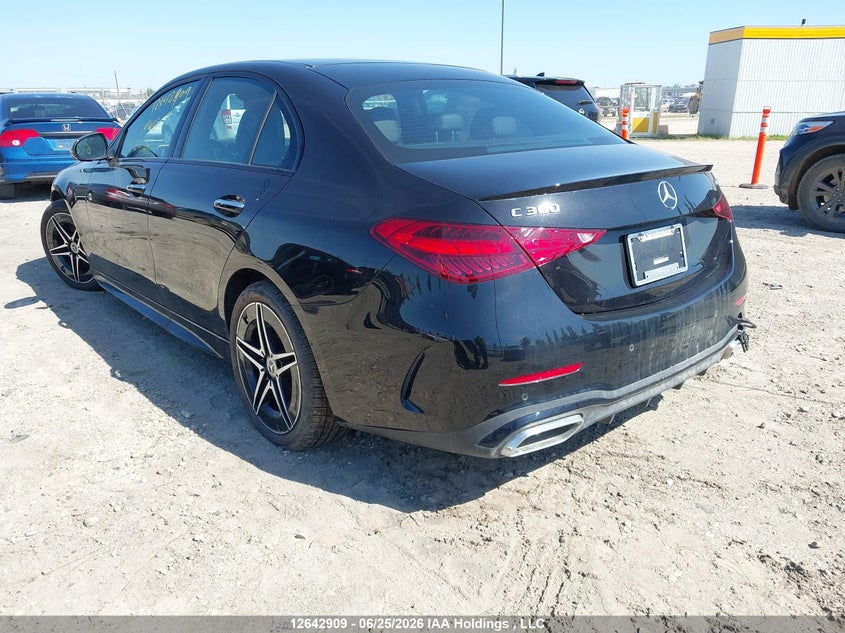 2026 MERCEDES-BENZ C-KLASSE SEDAN 2.0L I-4 DI, DOHC, VVT, TURBO, 255HP
