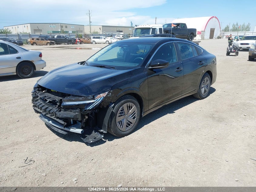 2026 Nissan Sentra S, Front, IAAI, VIN 3N1AB9BV9TY275164 — photo 2