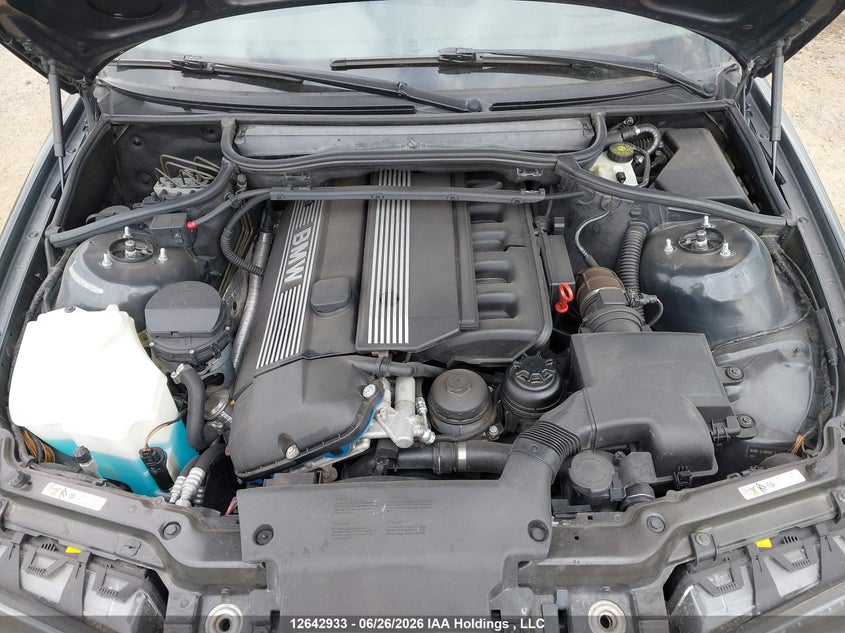 2000 BMW 3ER COUPE 2.5L I-6 DOHC, VVT, 170HP