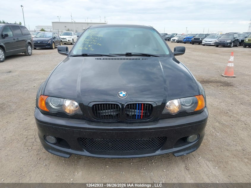 2000 BMW 3ER COUPE 2.5L I-6 DOHC, VVT, 170HP