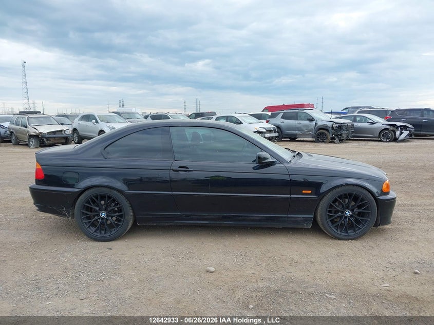 2000 BMW 3ER COUPE 2.5L I-6 DOHC, VVT, 170HP