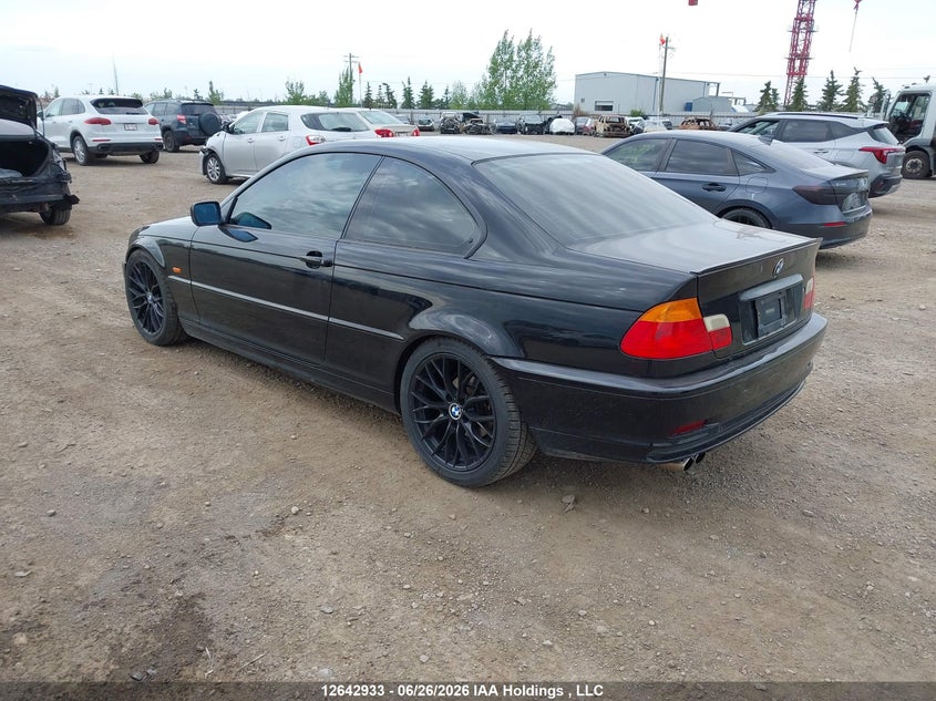 2000 BMW 3ER COUPE 2.5L I-6 DOHC, VVT, 170HP