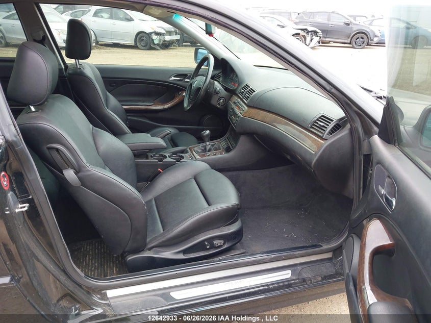 2000 BMW 3ER COUPE 2.5L I-6 DOHC, VVT, 170HP