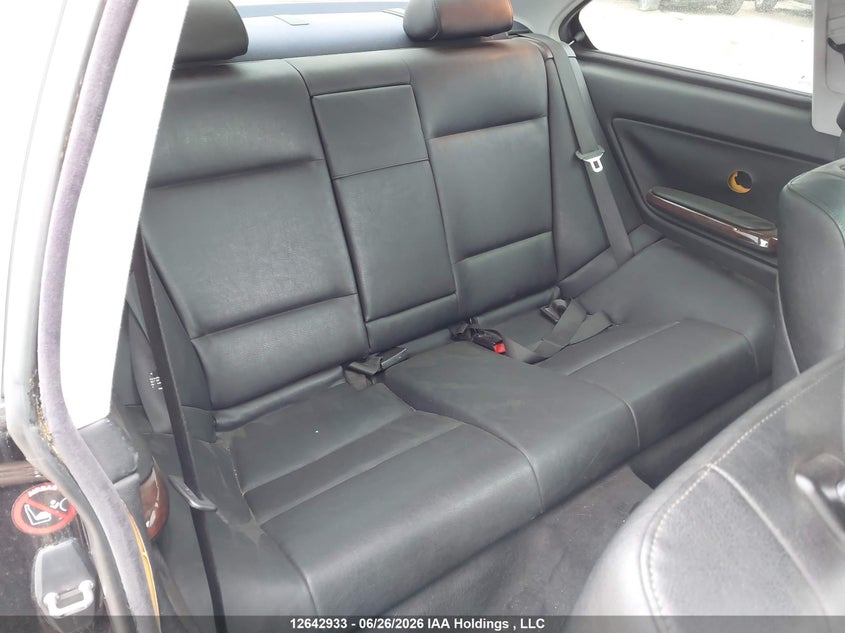 2000 BMW 3ER COUPE 2.5L I-6 DOHC, VVT, 170HP