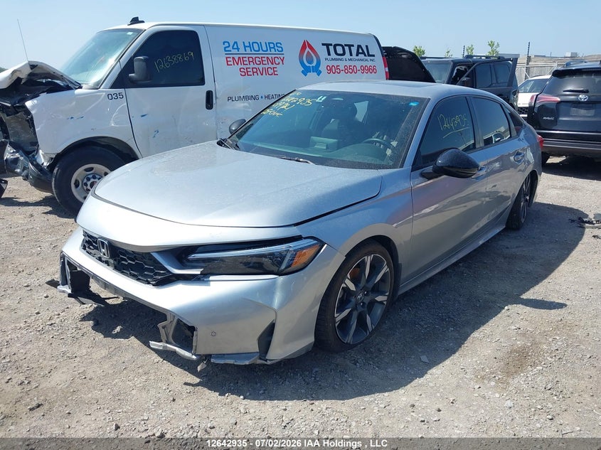 Vin: 2hgfe4f86sh019121, lot: 3044044, honda civic 20252