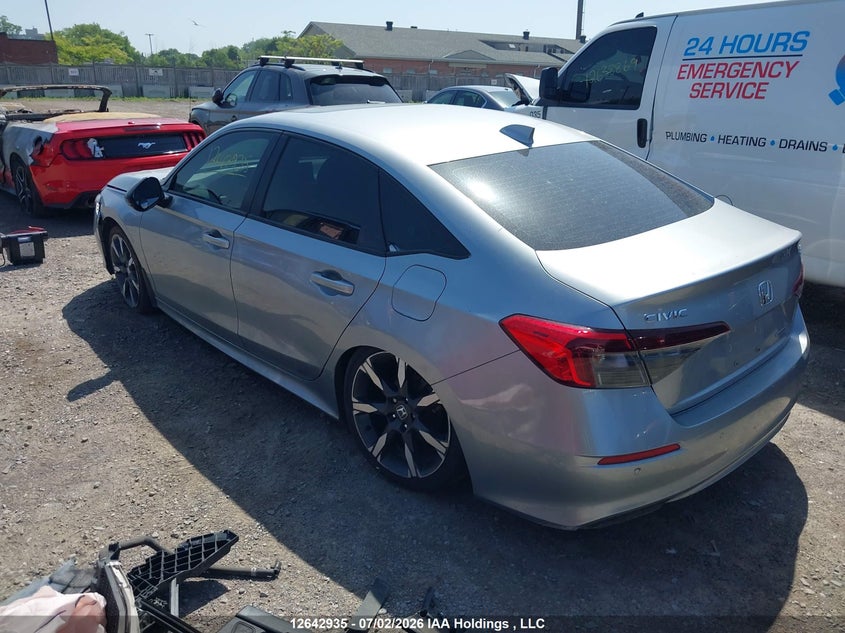 Vin: 2hgfe4f86sh019121, lot: 3044044, honda civic 20253
