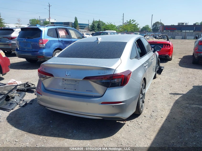 Vin: 2hgfe4f86sh019121, lot: 3044044, honda civic 20254