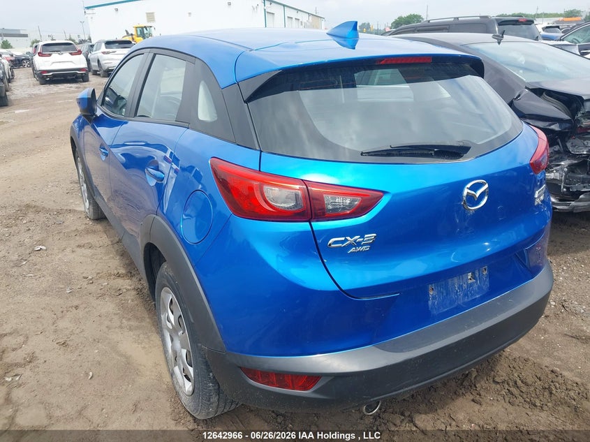 Vin: jm1dkbb74g0118080, lot: 3044075, mazda cx-3 sport 20163