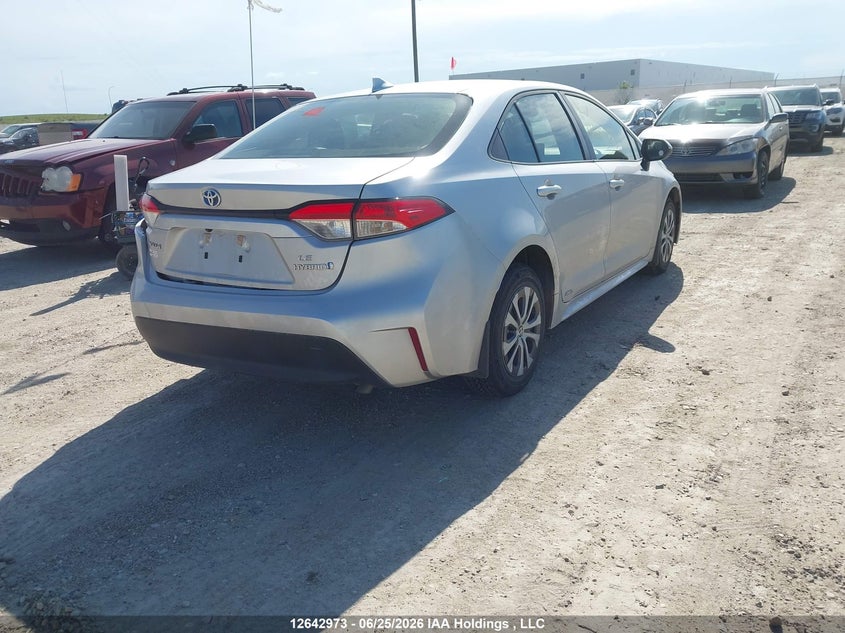 Vin: jtdbdmhe1pj000727, lot: 3044082, toyota corolla hybrid 20234