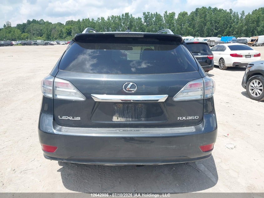 2010 Lexus Rx 350 VIN: 2T2BK1BA3AC072974 Lot: 12642986