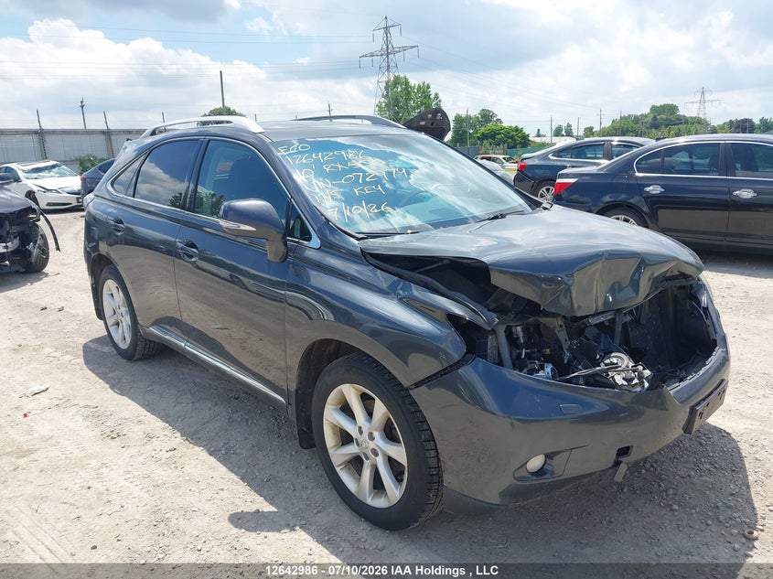 2010 Lexus Rx 350 VIN: 2T2BK1BA3AC072974 Lot: 12642986