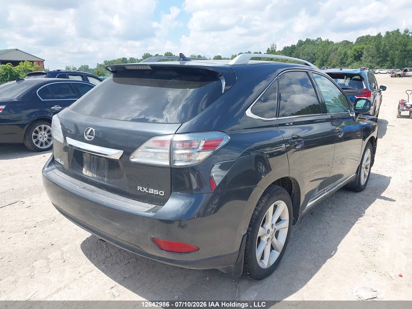 2010 Lexus Rx 350 VIN: 2T2BK1BA3AC072974 Lot: 12642986