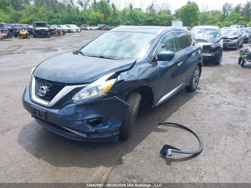 Vin: 5n1az2mh0gn140774, lot: 3044102, nissan murano s/sl/sv/platinum 20162
