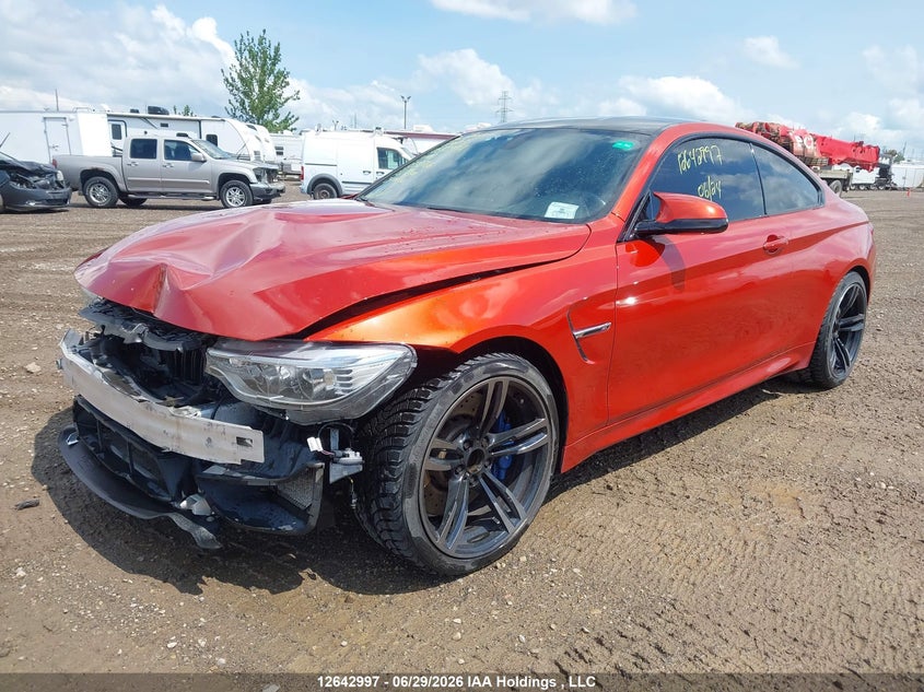 Vin: wbs3r9c50fk332766, lot: 3044109, bmw m4 20152