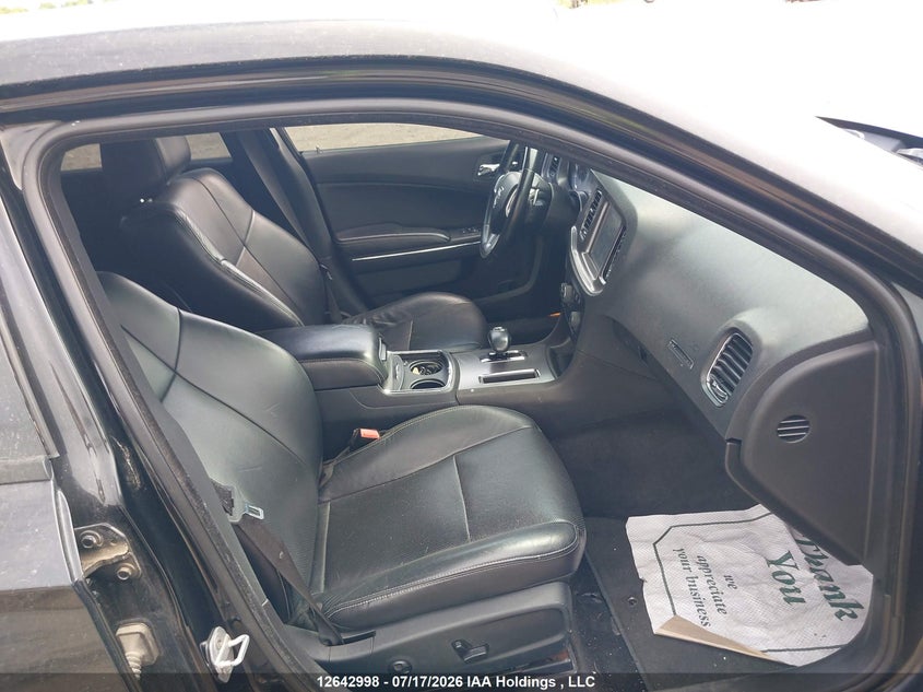 2012 Dodge Charger Sxt VIN: 2C3CDXHG5CH202543 Lot: 12642998