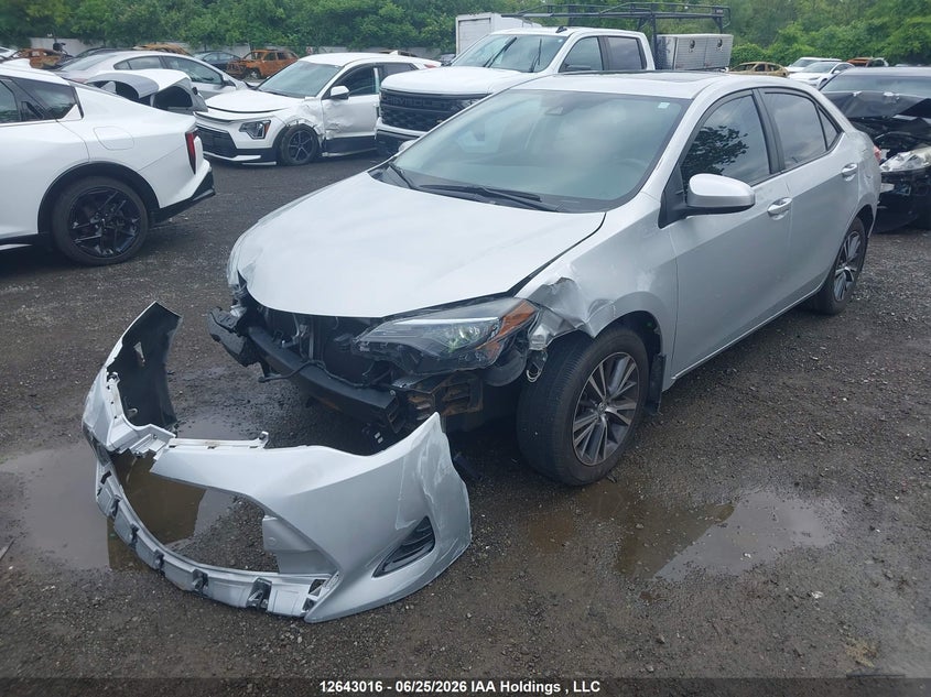 2018 Toyota Corolla, Front, IAAI, VIN 2T1BURHE5JC120014 — photo 2