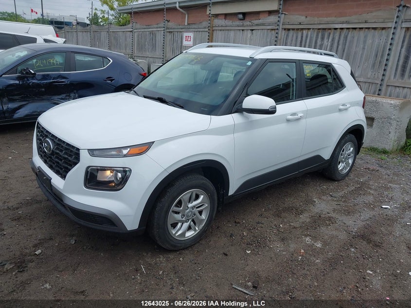 Vin: kmhrc8a36mu129246, lot: 3044137, hyundai venue preferred 20212
