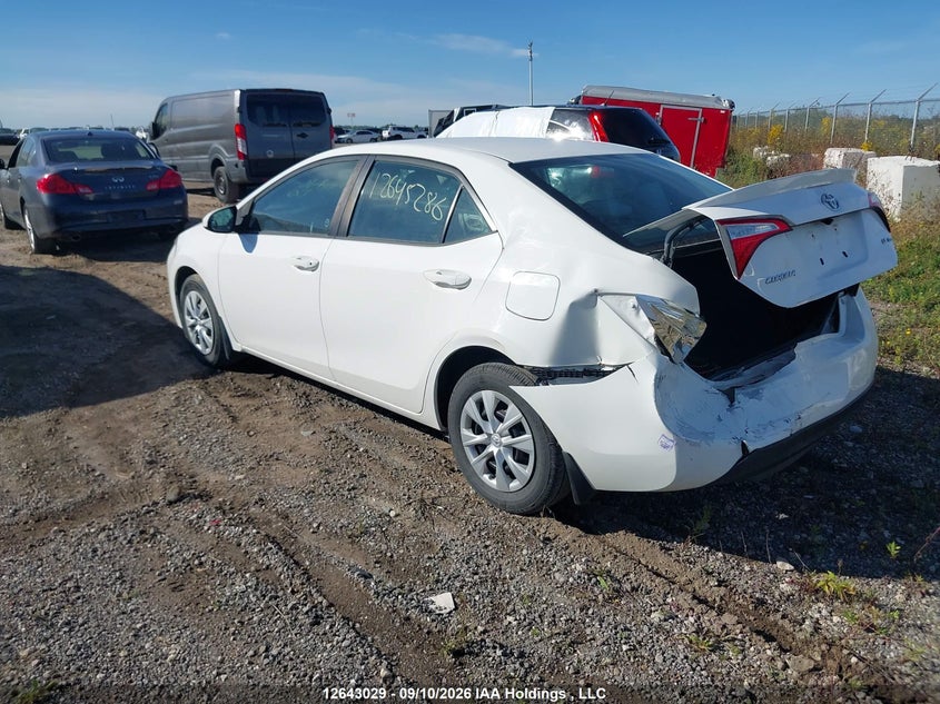 Vin: 2t1bprhe0fc348033, lot: 3044141, toyota corolla le eco/le eco technology 20153