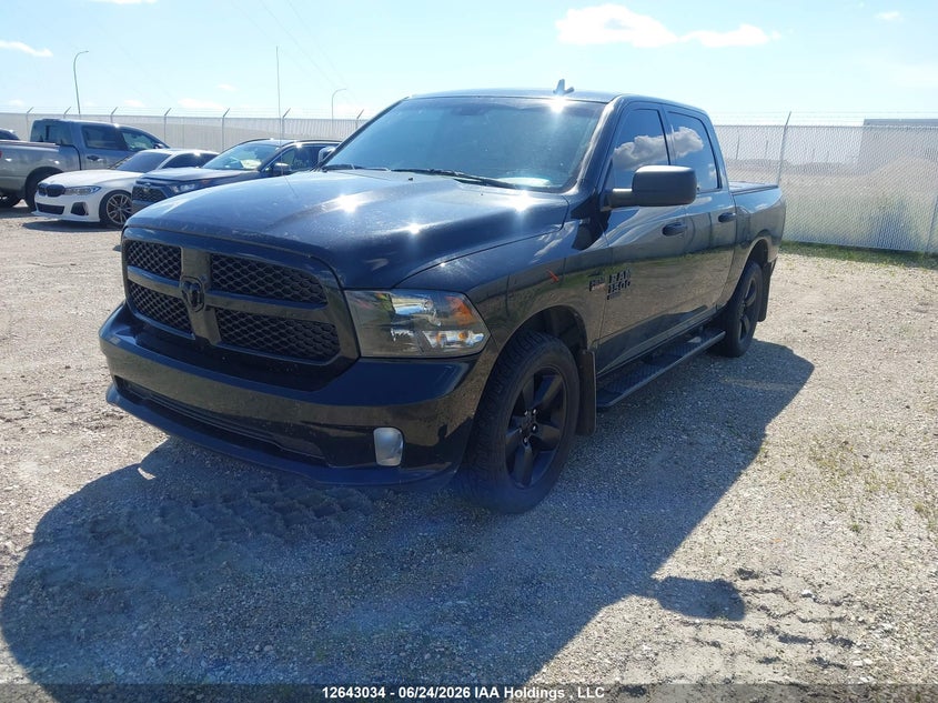 2020 RAM 1500, Repossession, IAAI, VIN 3C6RR7KT2LG264826 — photo 2